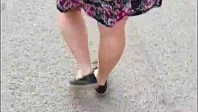 Hunting mature street whores for fun 😈