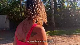 i met country girl street took woods