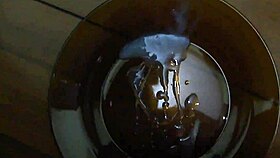 Group bukkake session with intense banging