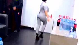 daniela darcourt moves her ass enticingly