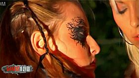 Nikky Blond And Moana Mendez In A Passionate Lesbian Scene