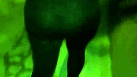 Mature big ass milf flashing see-through leggings on the street 😏