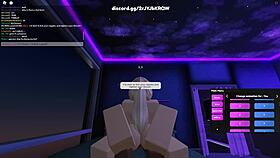 Blonde whore in action