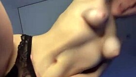 Big ass sits on face while fingering pussy