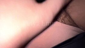 Indian wife horny playing her beautiful big boobs and chubby tight hairy pussy in hot web series sex