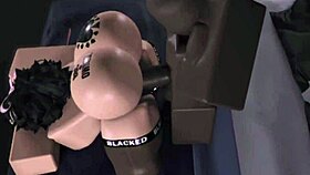 Femboy slut fucks and sucks big black cock behind boyfriend's back