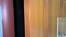 watch me piss in the public toilet up close