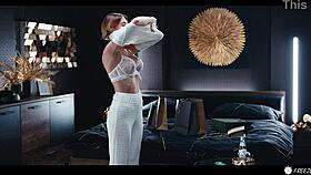 Zmrazím a ošukám submisivní blondýnu v hotelovém roleplay, sát její velký kozy a olízat mokrou kundu