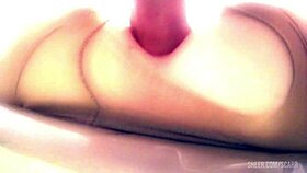 Rip Off Tights To Fuck Ass!