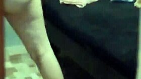 Spying on a Latina woman who discovers me and asks for sex