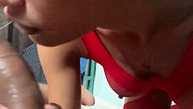 My Latin Girlfriend Sucks Cock Hard