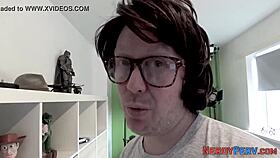 British Slut Devours Nerd's Cock Intensely