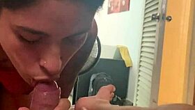 My Latin Girlfriend Sucks Cock Hard