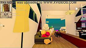 Fucking a nasty human in my yacht roblox condo rp