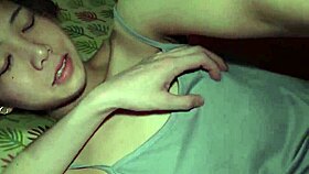 I eat my gf in our parents room while they are in the kitchen