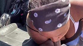 Thot Gets Mad Sucking Dick In Public Lol