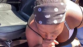 Thot Gets Mad Sucking Dick In Public Lol