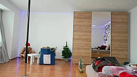 Christmas Decoration And Pole Dancing Party