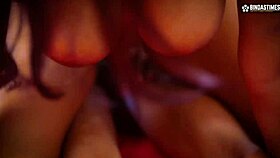 Desi indian suggests big boobs chick gets huge cumshots