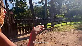 i met country girl street took woods