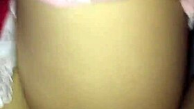 The sexy Latina receives a passionate cumshot.