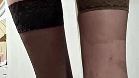 Teen Elza Kom Gags On Deepthroat!