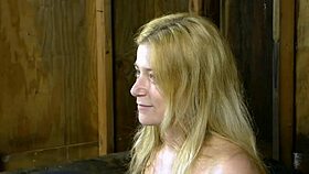 she delivers an intense blowjob