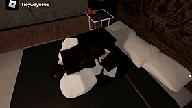 femboy siendo culeado por su papi negro 😈