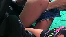 No Cusinho Da Loirinha Infio O Braso Todo Sex Toy!