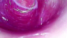 camera inside my creamy juicy pussy until i cum