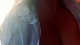 Neighbors Watch Intense Masturbation