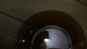 Group bukkake session with intense banging