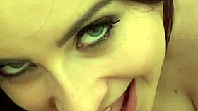 Brunette Babe BJ and ANAL in Restroom