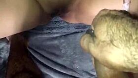 The sexy Latina receives a passionate cumshot.