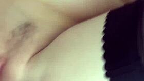 Brunette Babe BJ and ANAL in Restroom