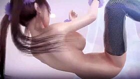 anime porn - young japanese teen gets wet for phantoms cumshot