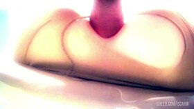 Rip Off Tights To Fuck Ass!