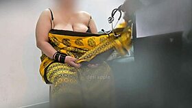 Indian doctor treating asian patient in hospital clinic