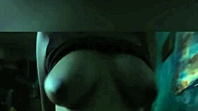 i moan loudly while riding with big tits