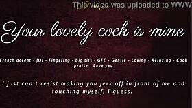 Your lovely cock is mine - joi asmr gfe french accent 😘