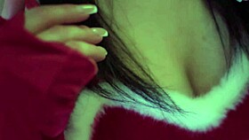 Naughty wench peggin her mans ass and gettin cumshot