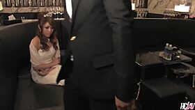 cute japanese babe rino mizusawa gorges herself on a hard cock