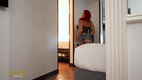 Big Titty Goth Latina Gets Horny In Jail For Spring Break