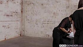 Shemales Natalie Mars And Khloe Kay Fuck Photographer Adriana Chechik