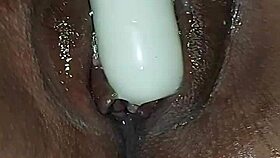 Slut With Dildo: Masturbating Alone or With Company?