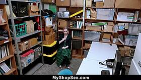 I dominate the tight teen pussy in the office for her freedom - myshopsex