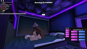 Blonde whore in action