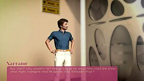 My big milf is sucking my dick in the bathroom