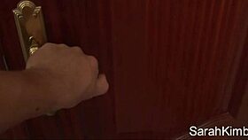 sarah kimble fingering pussy at comfort room