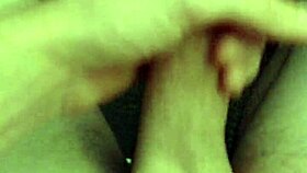 relaxing solo handjob session ending with cum